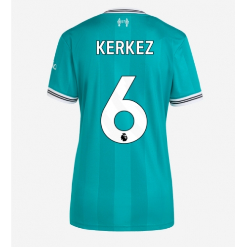 Billige Fotballdrakt Liverpool Milos Kerkez #6 Replika Tredjedrakt Dame 2025-26 Kortermet Billige Fotballdrakt Liverpool Milos Kerkez #6 Replika Tredjedrakt Dame 2025-26 Kortermet